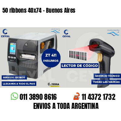 50 ribbons 40x74 - Buenos Aires
