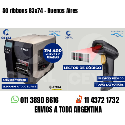 50 ribbons 83x74 - Buenos Aires