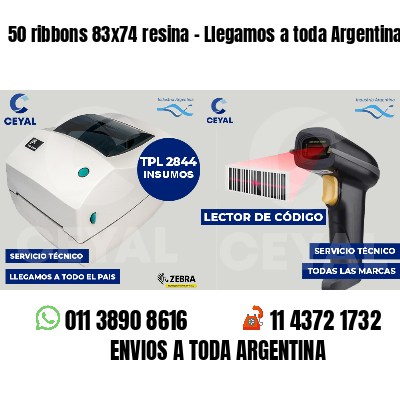 50 ribbons 83x74 resina - Llegamos a toda Argentina