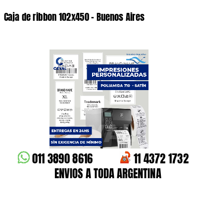 Caja de ribbon 102x450 - Buenos Aires