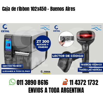 Caja de ribbon 102x450 - Buenos Aires