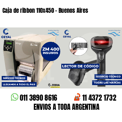 Caja de ribbon 110x450 - Buenos Aires