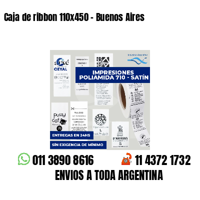 Caja de ribbon 110x450 - Buenos Aires