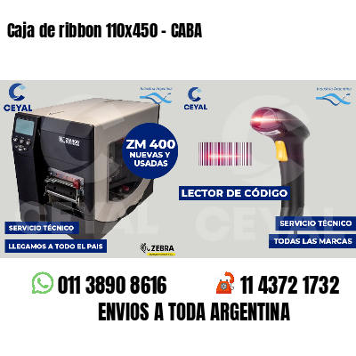Caja de ribbon 110x450 - CABA