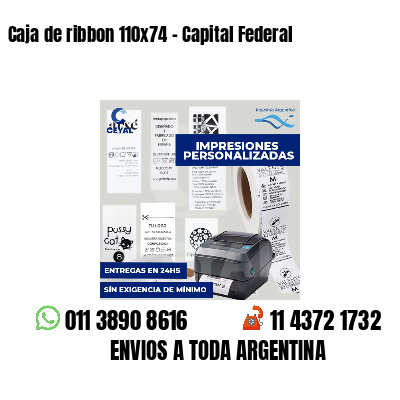 Caja de ribbon 110x74 - Capital Federal