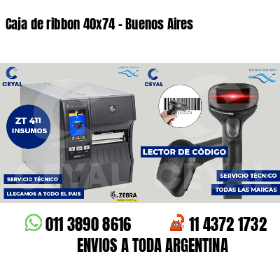 Caja de ribbon 40x74 - Buenos Aires
