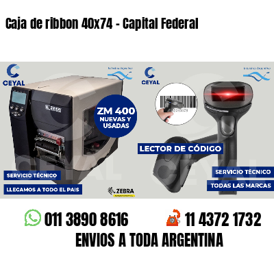 Caja de ribbon 40x74 - Capital Federal