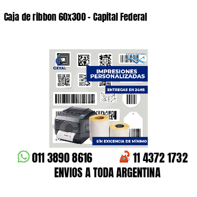 Caja de ribbon 60x300 - Capital Federal