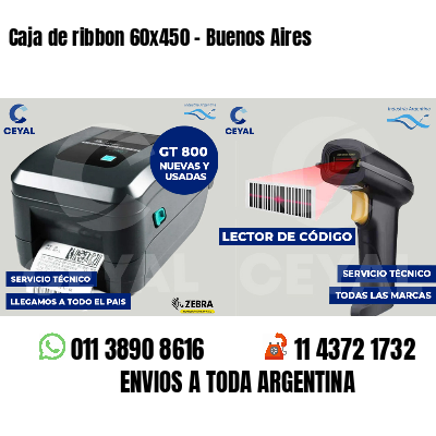 Caja de ribbon 60x450 - Buenos Aires