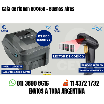 Caja de ribbon 60x450 - Buenos Aires
