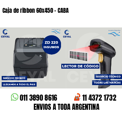 Caja de ribbon 60x450 - CABA