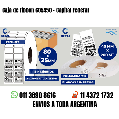 Caja de ribbon 60x450 - Capital Federal