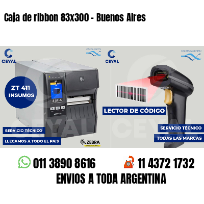 Caja de ribbon 83x300 - Buenos Aires