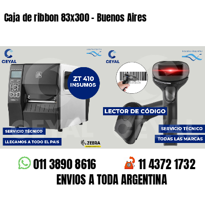 Caja de ribbon 83x300 - Buenos Aires