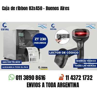 Caja de ribbon 83x450 - Buenos Aires