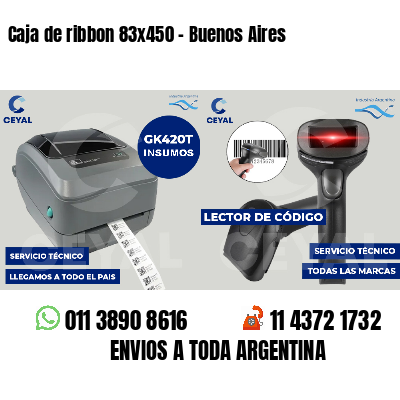 Caja de ribbon 83x450 - Buenos Aires