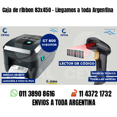 Caja de ribbon 83x450 - Llegamos a toda Argentina
