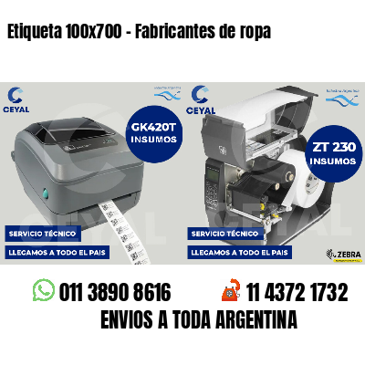 Etiqueta 100x700 - Fabricantes de ropa