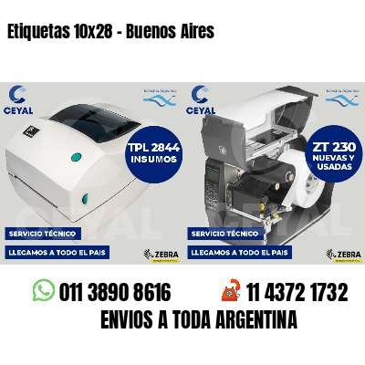 Etiquetas 10x28 - Buenos Aires