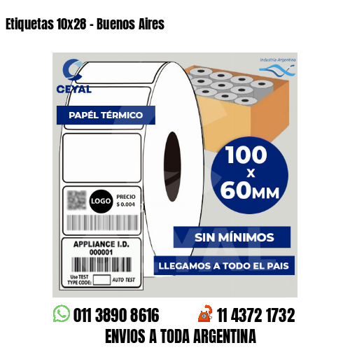 Etiquetas 10×28 – Buenos Aires