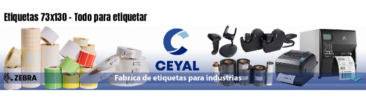 Etiquetas 73x130 - Todo para etiquetar