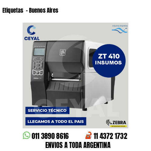 Etiquetas  – Buenos Aires