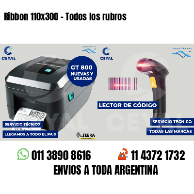 Ribbon 110x300 - Todos los rubros