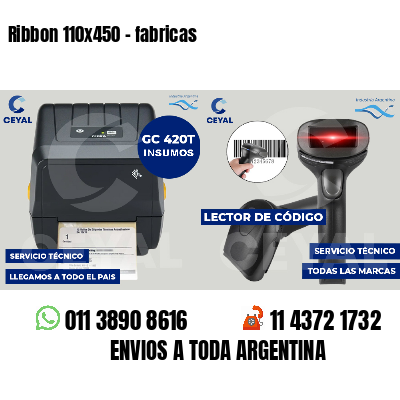 Ribbon 110x450 - fabricas