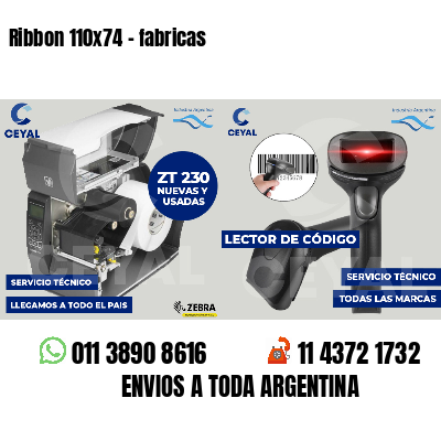 Ribbon 110x74 - fabricas