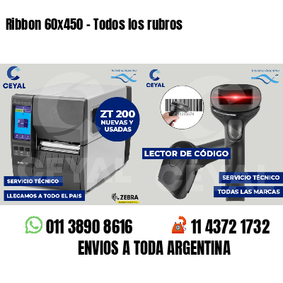 Ribbon 60x450 - Todos los rubros