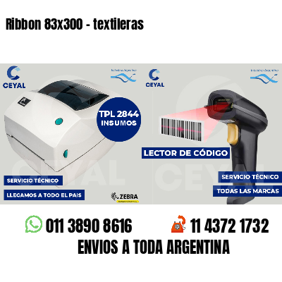 Ribbon 83x300 - textileras
