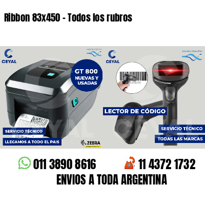 Ribbon 83x450 - Todos los rubros