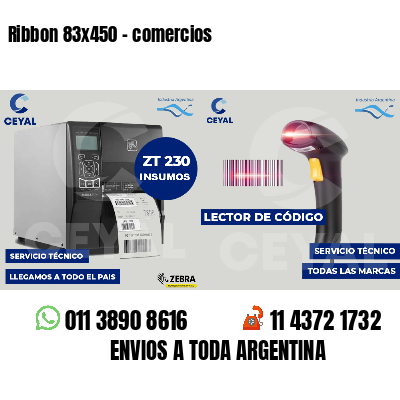 Ribbon 83x450 - comercios