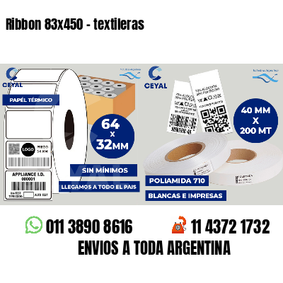 Ribbon 83x450 - textileras