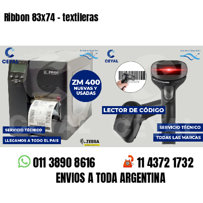 Ribbon 83x74 - textileras
