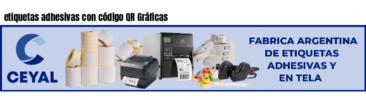 etiquetas adhesivas con código QR Gráficas