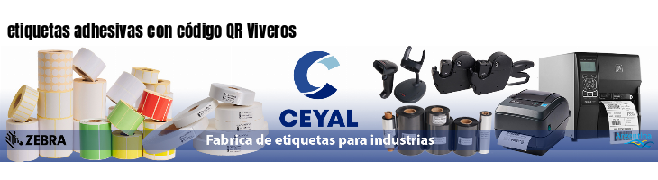etiquetas adhesivas con código QR Viveros