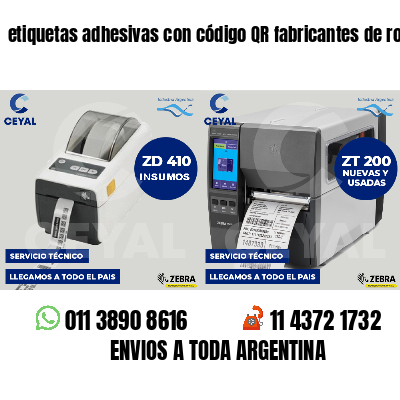 etiquetas adhesivas con código QR fabricantes de ropa
