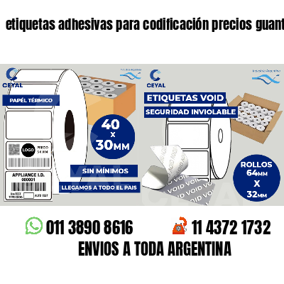 etiquetas adhesivas para codificación precios guantes