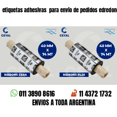 etiquetas adhesivas  para envío de pedidos edredones