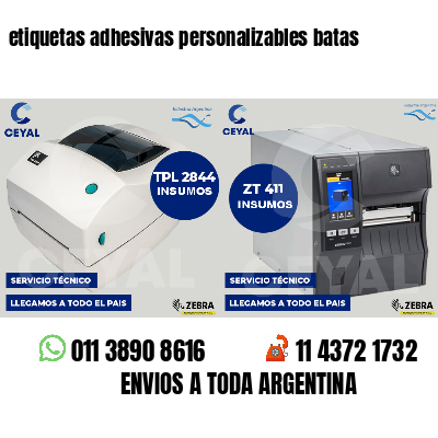 etiquetas adhesivas personalizables batas