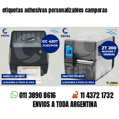 etiquetas adhesivas personalizables camperas