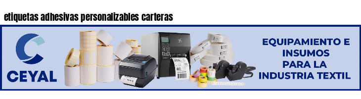 etiquetas adhesivas personalizables carteras
