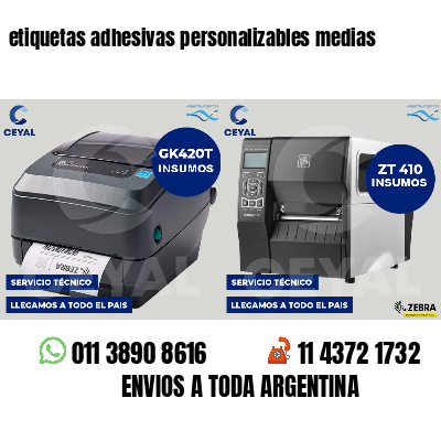 etiquetas adhesivas personalizables medias