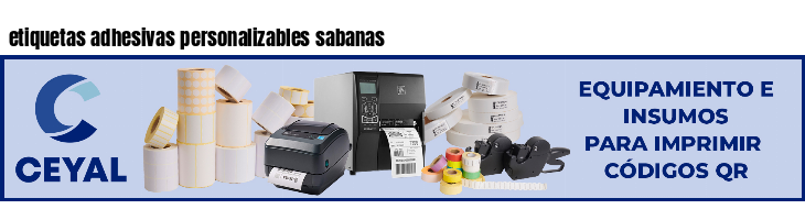 etiquetas adhesivas personalizables sabanas