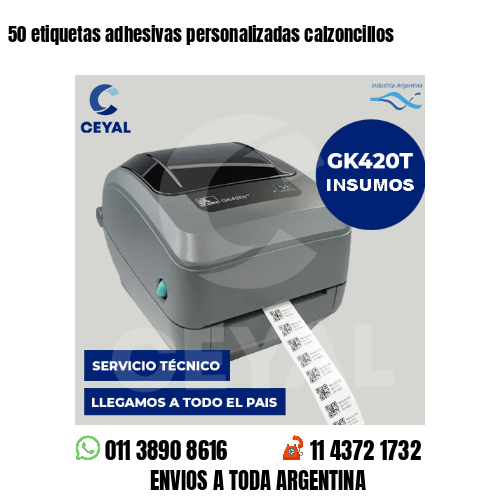 50 etiquetas adhesivas personalizadas calzoncillos