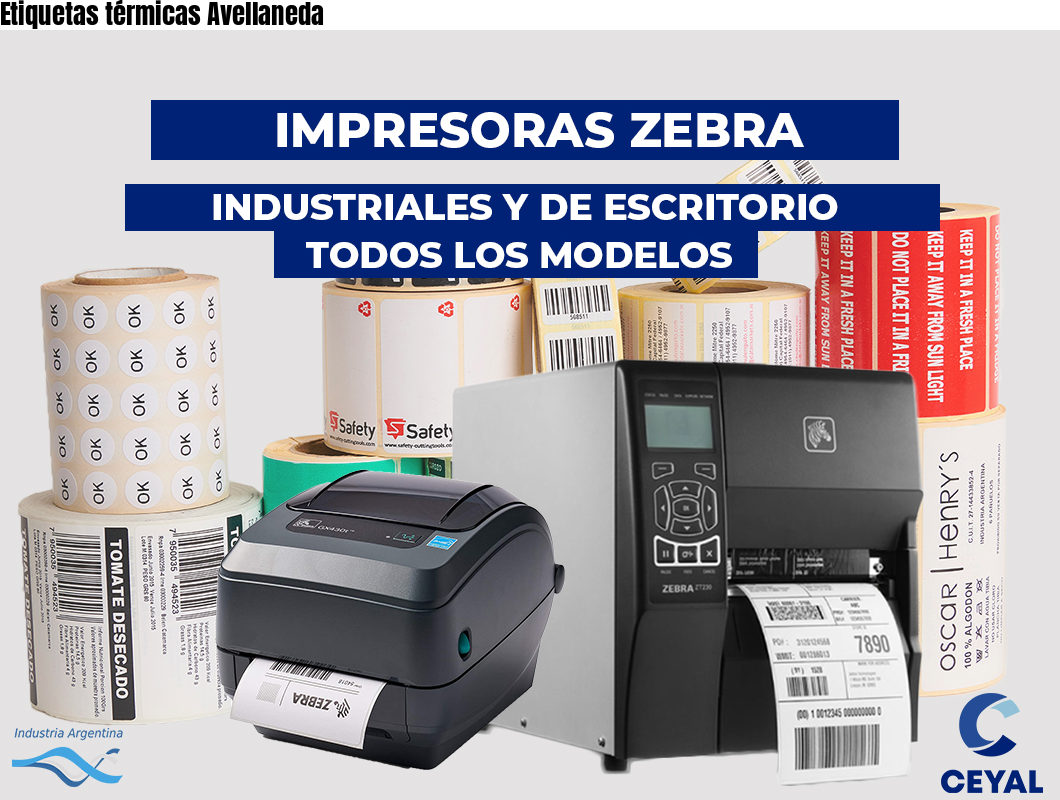 Etiquetas térmicas Avellaneda