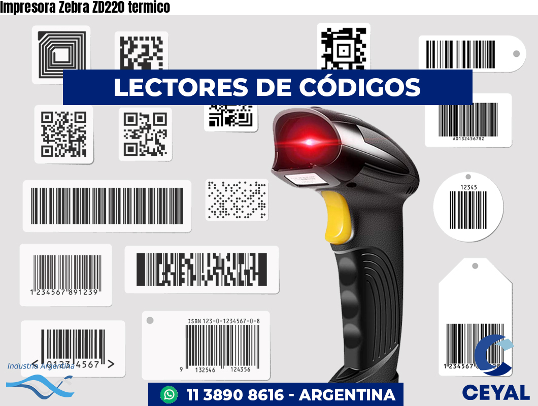 Impresora Zebra ZD220 termico