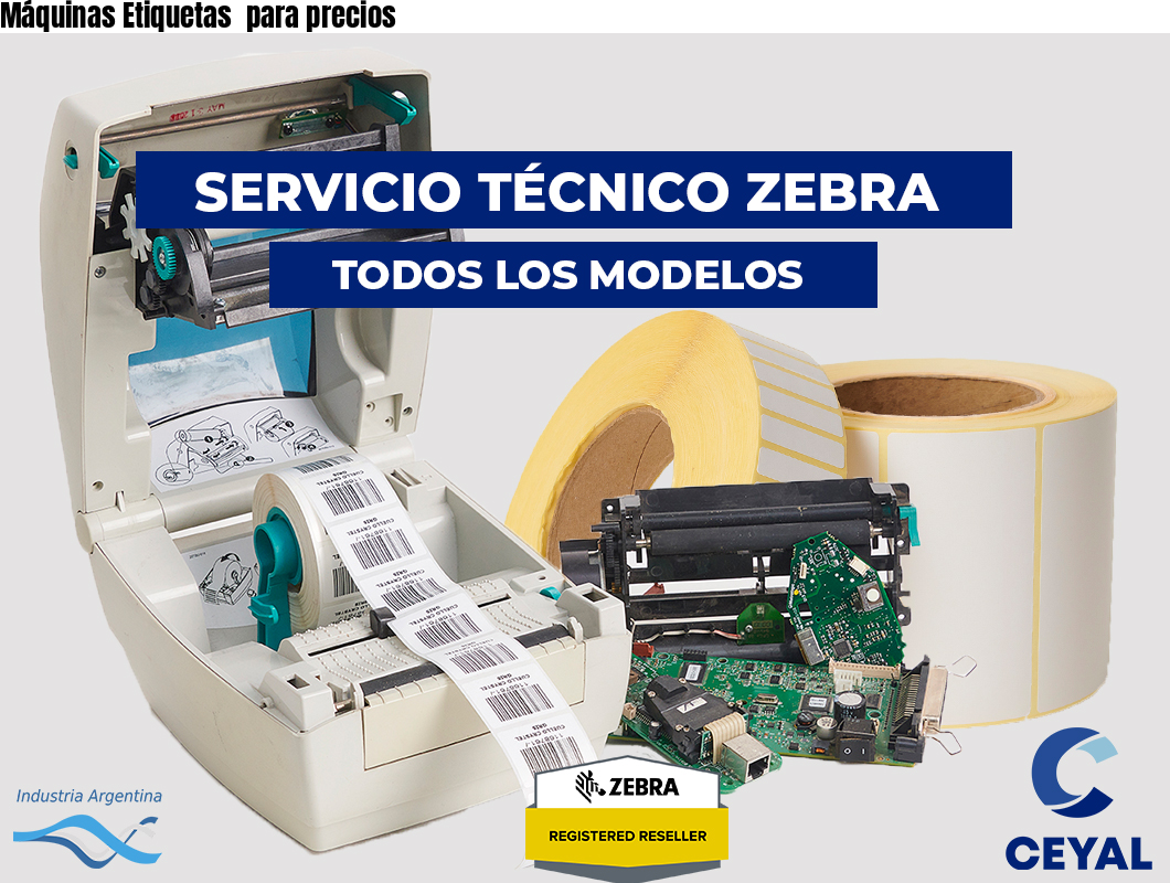 Máquinas Etiquetas  para precios