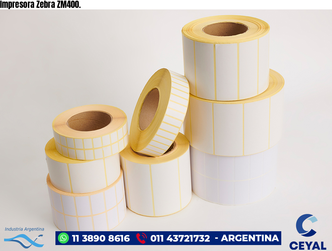 Impresora Zebra ZM400.